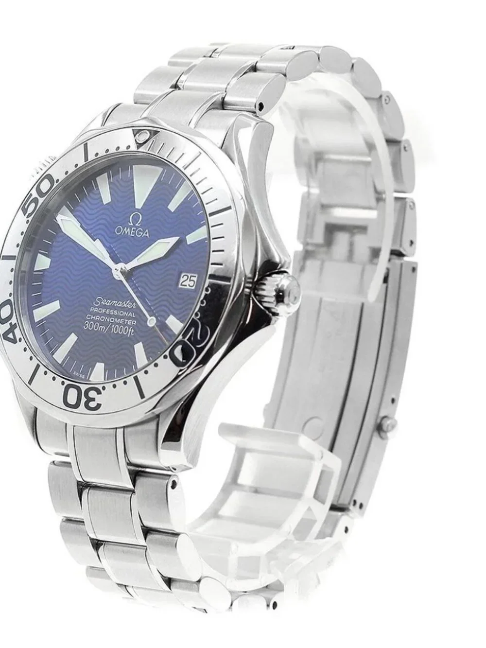 OMEGA Seamaster300 2255.80 Date blue Dial Automatic Men's Watch_973478